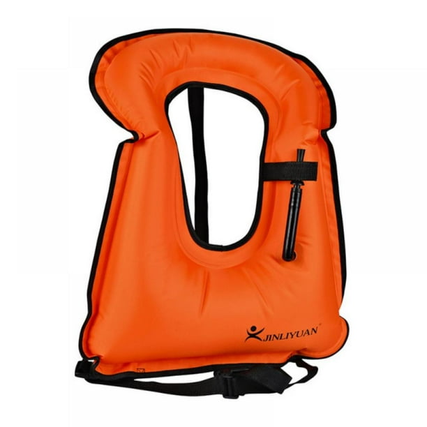 Life Jackets Vest,Swimming Vest for Adult//Children,Snorkel Vest Inflatable Swimming Life Jacket for Diving Snorkeling Safety